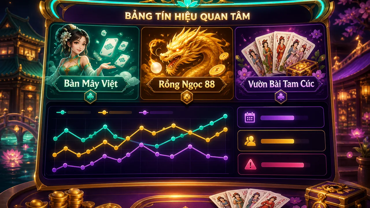 Tín hiệu trò chơi đáng chú ý tại Việt Nam: go88 đọc dữ liệu quan tâm thế nào?